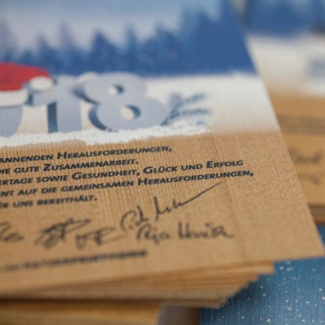 Individuelle, personalisierte Druckprodukte wie Holzkarten, Notizbücher, Mailings - günstig und schnell drucken, produzieren in Heidelberg, Mannheim, Rhein-Neckar-Kreis