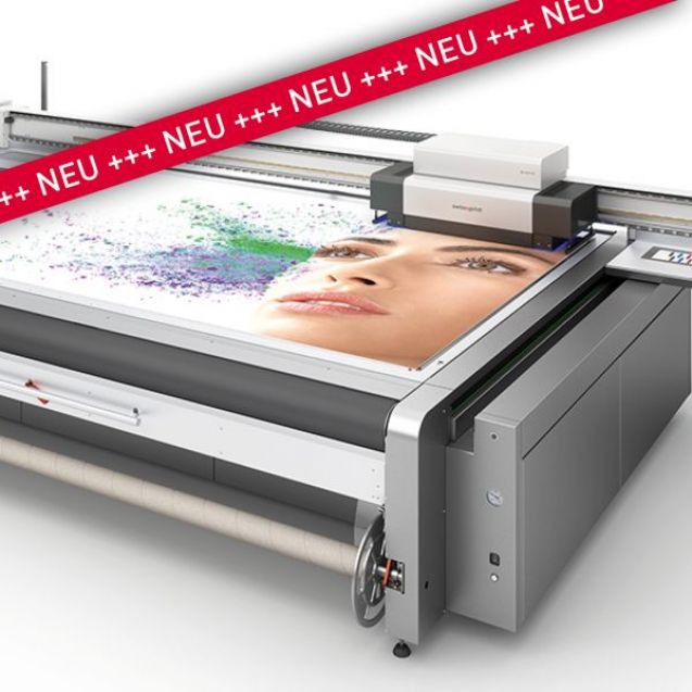 schneller, günstig, brillant drucken - ab November neu bei uns die Nyala LED - Flachbettdrucker für Großformate